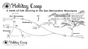 Holiday Camp Map 1